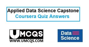 Applied Data Science Capstone Coursera Quiz Answers